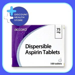 100 Pack Dispersible Asprin Tablets 75mg