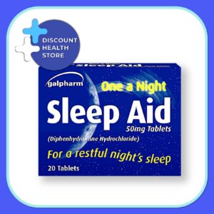 Galpharm - 20 Tablets One-A-Night 50mg - Sleep Aid - 50mg