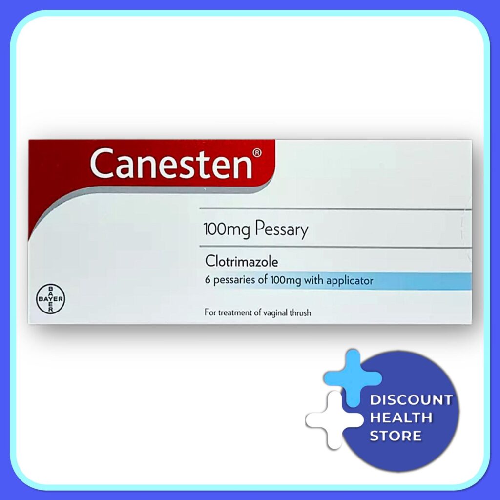 Canesten Pessary 100mg - 6 Pessaries with Applicator